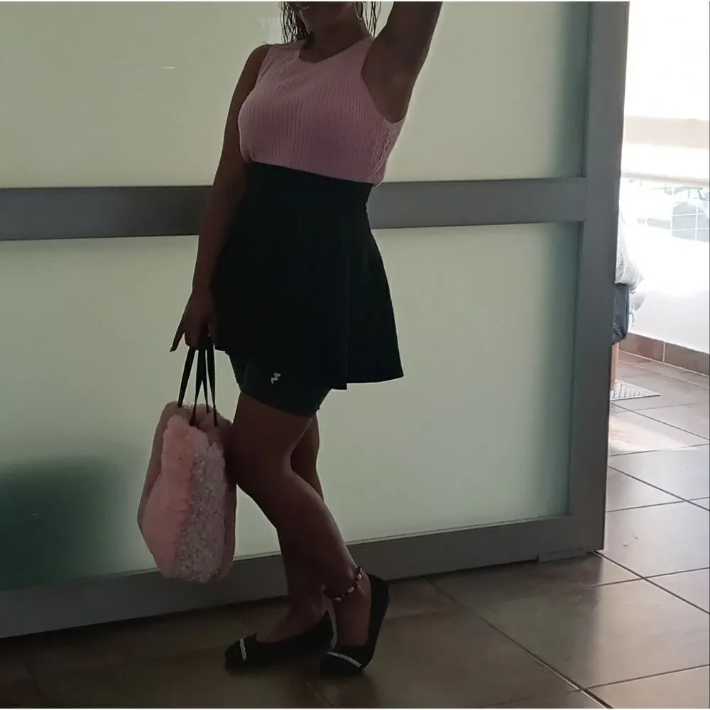 Michael kors pink sleeveless sweater